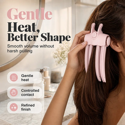 VeloraTone™ RootLift Pro – Cordless Heated Hair Volumizer